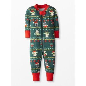 Hanna Andersson STAR WARS™: The Mandalorian Baby Zip Sleeper 0-3M